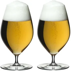 RIEDEL Serie VERITAS Bierglas / Biertulpe 2 Stück Inhalt 435ml