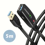 AXAGON USB-A 5 m Schwarz