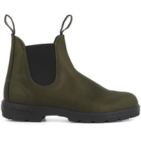 Blundstone 2052 Echtleder Grün Stiefel Chelsea Slip On Design Klassisch - 47 EU