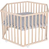 roba Laufgitter Roba Holz Beige Natur