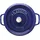 Staub Cocotte 24 cm rund dunkelblau