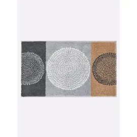 Heine Badematte grau 70 x 120 cm