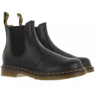 Dr. Martens 2976 Yellow Stitch Smooth black smooth leather 39