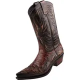Sendra Boots Herren Cowboy Stiefel Braun - Braun - 46