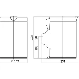 EMCO System2 3 l Silber