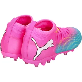 Puma Future 9 Match MG Kinder Poison Pink/Sun Stream/Bright Aqua 38