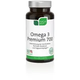NICApur Omega 3 Premium 700 - Omega-3-Fettsäuren EPA + DHA - 60 Kapseln
