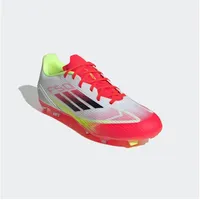 adidas F50 League FG/MG Herren Cloud White/Core Black/Solar Yellow 43 1/3