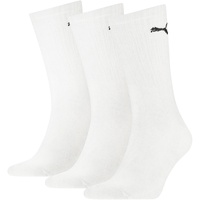 Puma Unisex Sport-Socken, Vorteilspack - Sport Crew Lightweigth, Tennissocken, uni Weiß 39-42