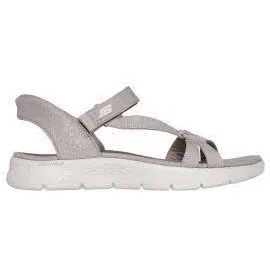 SKECHERS 141481 TPE GO WALK FLEX SANDAL - ILLUMINATE Beige Sandal Gr. 41