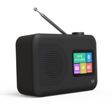 Dab Radio, LFF DAB Digitalradio, Radio Klein UKW-Digitalradio, DAB Plus Radio, Küchenradio mit Kabel oder Batteriebetriebenes Radio, Farbdisplay Radio mit Bluetooth Schwarz