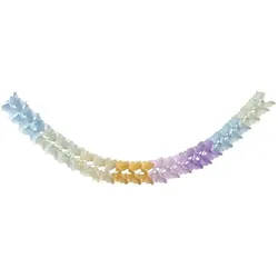 VEPATIM 2 Girlande "Pastellfarben" aus Papier schwer entflammbar Ø12cm 3.6m