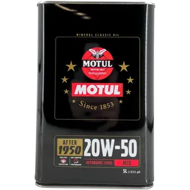Motul Classic 110622 SAE 20W-50 5 l