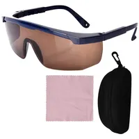 IPL nm200-2000nm Schutzbrille Schönheit Schweißer Schutzbrille Vollband-UV-Schutzbrille Braune Gläser mit Brillenetui
