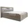 luxusbetten24 Boxspringbett Sera, mit LED-Beleuchtung und Stauraum beige 200 cm x 200 cm