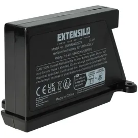 EXTENSILO Akku Ersatz für LG EAC62218205, EAC60766113, EAC62218202, EAC60766111, EAC60766112 für Staubsauger Home Cleaner Heimroboter (3400mAh, 14,4V, Li-Ion) - Extensilo