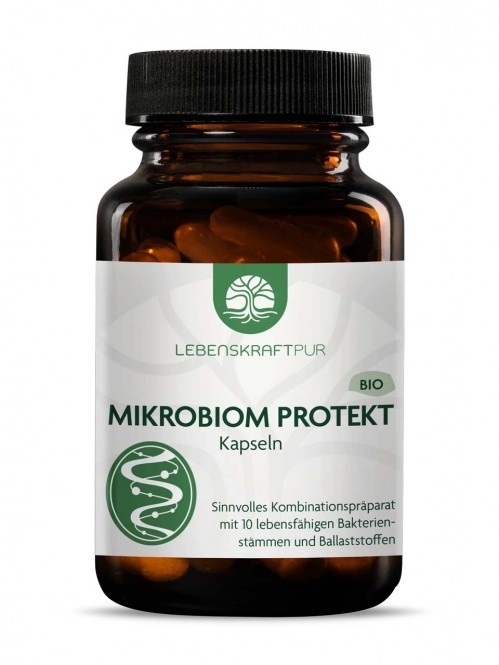 Lebenskraftpur Mikrobiom Protekt Kapseln bio (60St)