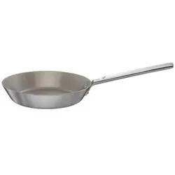 Fiskars Norden Steel Bratpfanne, beschichtet, Induktion geeignete Pfanne mit Aluminiumkern für ein schnelles Erhitzen, 1 Bratpfanne, Durchmesser: 24 cm