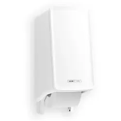 CWS PureLine Toilettenpapierspender, mechanisch 1700347 , Farbe: weiß, für 2 Toilettenpapierrollen