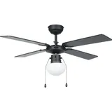 EGLO Fortaleza 106,6 cm Deckenventilator Schwarz
