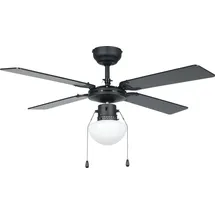 EGLO Fortaleza 106,6 cm Deckenventilator Schwarz