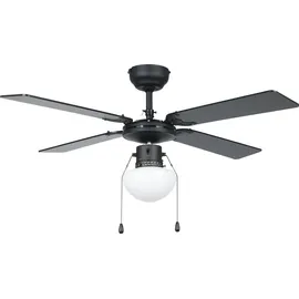 EGLO Fortaleza 106,6 cm Deckenventilator Schwarz