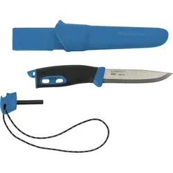 Morakniv Companion Spark, Camper/scout, Absetzpunkt, Edelstahl, Blau, 1 Werkzeug