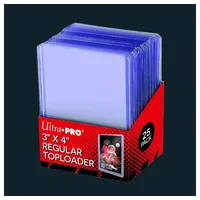 Ultra Pro Toploader 3x4" Clear Regular 25 Stück