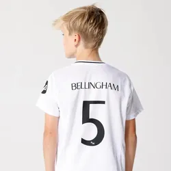 Real Madrid Bellingham Heimtrikot Kinder - Jude Bellingham Gr. 140 - 10 Jahre