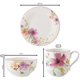 Villeroy & Boch Frühstücks-Set Mariefleur Basic (6 Stück)