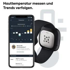 Fitbit Sense carbon/edelstahl graphit