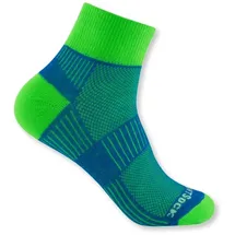 WrightSock Unisex Coolmesh II Quarter grün