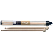 Stagg Ahorn Drumsticks 5A & 30mm Round Felt Head