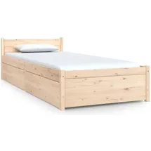 vidaXL 75 x 190 cm Bronze