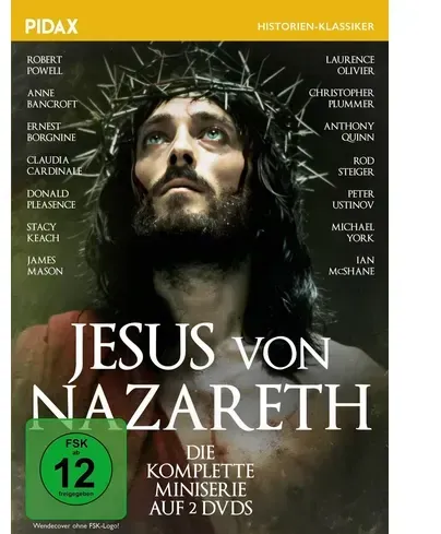 Jesus von Nazareth - Die Miniserie / Die komplette 4-teilige Miniserie mit Starbesetzung (Pidax Historien-Klassiker)  [2 DVDs]