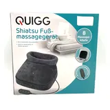 QUIGG Shiatsu Fußmassagegerät 8 Massageköpfe Massage Füße Bedienelement Neu