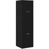 vidaXL Apothekerschrank Schwarze Eiche 40 x 41 x 144,5 cm Matt