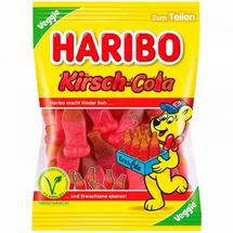HARIBO Kirsch Cola veggie Flaschen mit Kirsch Cola Geschmack 175g