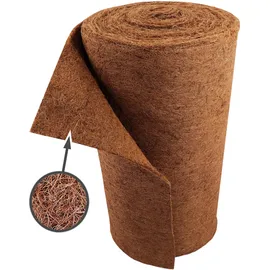 Aquagart 12m Kokosmatte Winterschutz Böschungsmatte Kokosfasermatte 800g/m2 0,5m breit