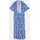 Tom Tailor Maxikleid Blau/Weiß 36