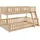 Kids Collective Etagenbett Kids Collective 120 x 200 cm Kiefer massiv natur beige