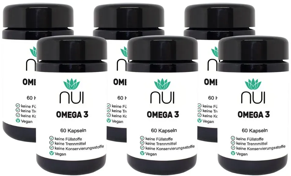 NUI Omega 3 Weichkapseln 6x60 St