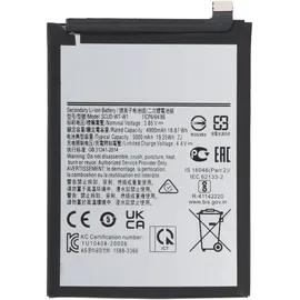 AccuCell Akku passend für Samsung Galaxy A22 5G, SM-A226, Li-Polymer, 3,85V, 4900mAh, 18,9Wh, built-in, ohne Werkzeug