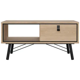 VCM Couchtisch Ry Braun Eiche 102 x 50 cm