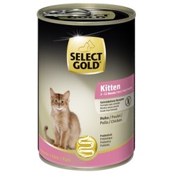 SELECT GOLD Kitten Huhn 24x400 g