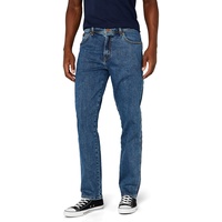 WRANGLER Herren Texas Low Stretch Straight Jeans, Stonewash, 33W / 36L