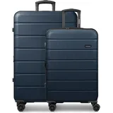 Saxoline Miami Koffer-Set 2-tlg. blau