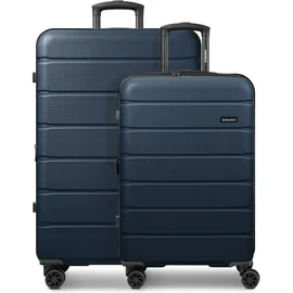 Saxoline Miami Koffer-Set 2-tlg. blau