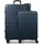 Saxoline Miami Koffer-Set 2-tlg. blau