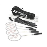 Yonex Badminton-Set für 4 Spieler, schwarz/ali, One Size, K-REY-YXR150